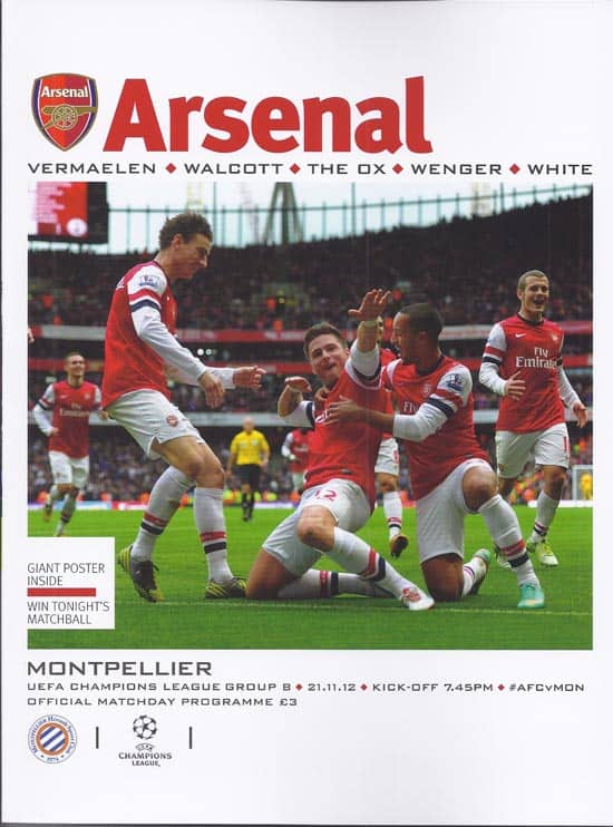 Arsenal FC v Montpellier Herault